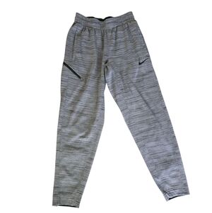 Nike Thermal Winterized Showtime Jogger Gray Black Mens S Pockets